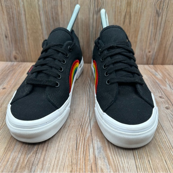 Vans Lampin 86 Dx Anaheim Factory Pride Black Unisex Sneakers Size M 5.5 W 7 - Picture 2 of 8